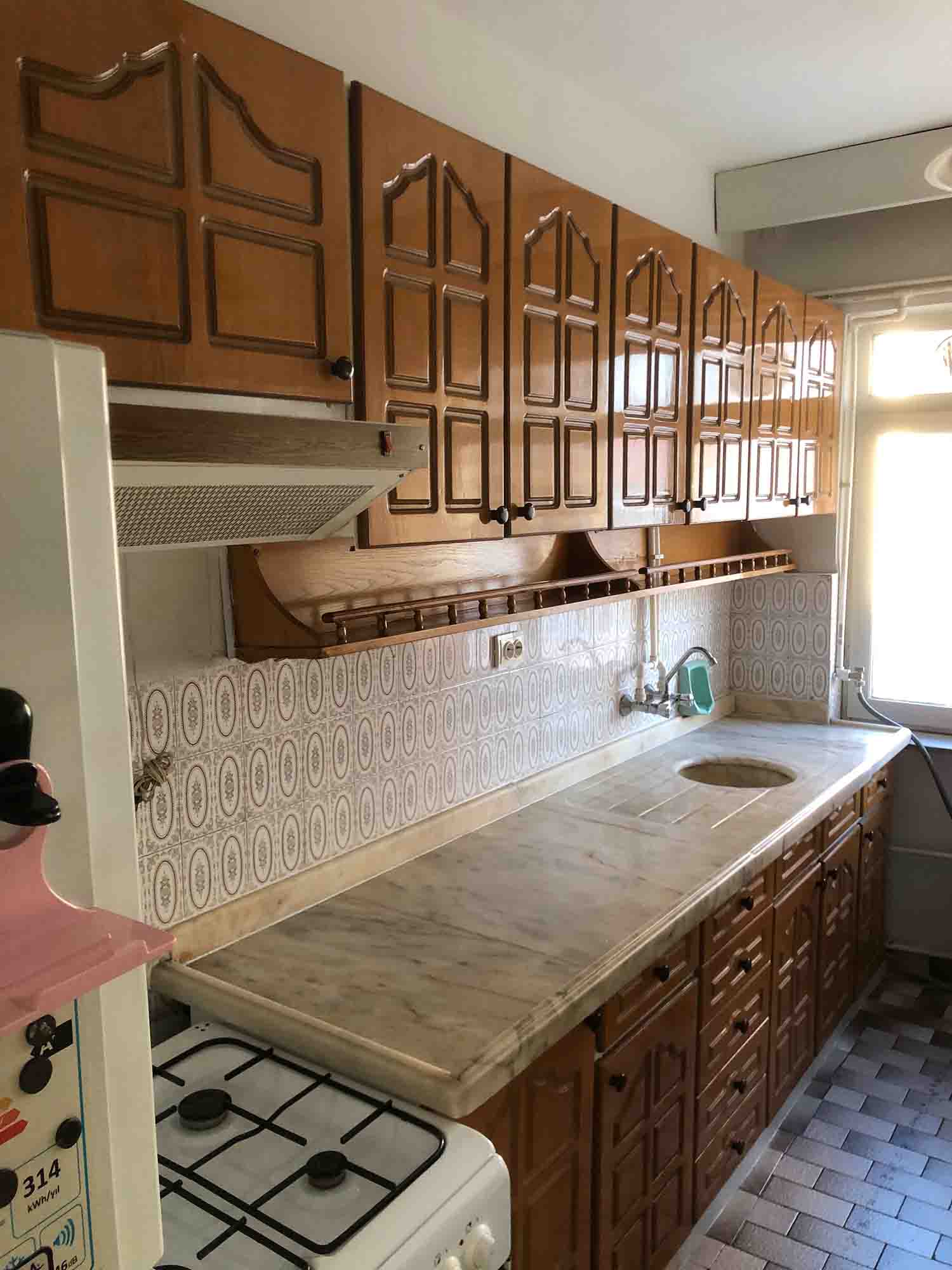 konya mutfak dolabı boyama